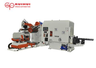 China MAC6-500H Decoiler Straightener Feeder, 12mm Thickness Coil Handling Equipment for sale