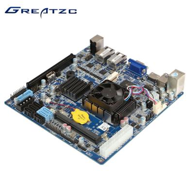 China Dual Display Industrial PC Motherboard Support RAID 8 USB All-in-one Computer for sale