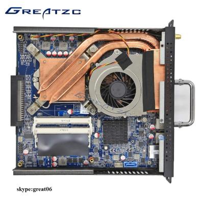 中国 Intel H81 のチップセットのマザーボード OPS コンピュータ 2.5 インチ HDD WIFI 2GB NVIDIA GT の 730/16G RAM 販売のため