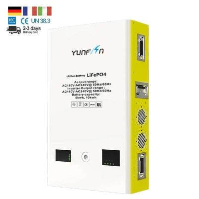 Chine 3072WH tout en un LiFePo4 batterie solaire Système de stockage d'énergie 50 Hz à vendre