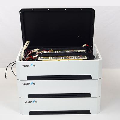 China Baterías de energía solar de iones de litio de acumulación 48v Lifepo4 Batería Pack en venta