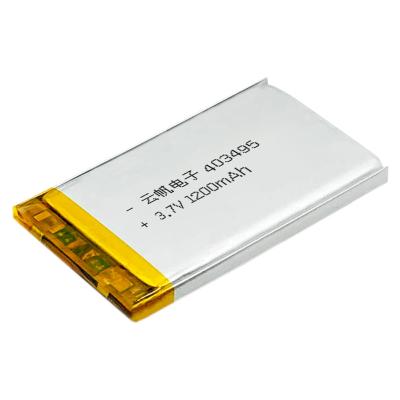 China Low Temperature Lithium Ion Polymer Battery 3.7 V 1200mah For Extreme Cold Environments for sale