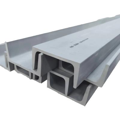 China U Channel Stainless Steel Structural Profiles JIS SS 316L / 316 5800mm for sale