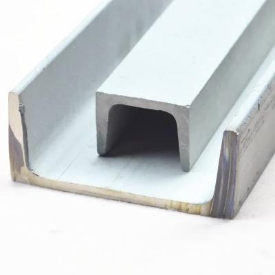China Perfil inoxidable del acero U del final 2B del metal 304 de encargo del C-canal en venta