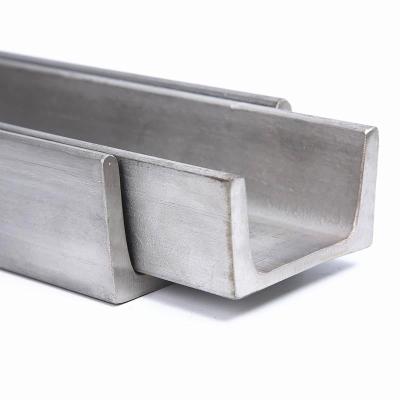 China ASTM 316 Stainless Steel C Section Channel Profile U Shaped Metal Bar for sale