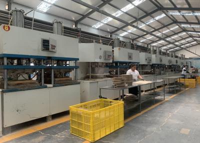 China CE 2-3T/D Paper Plate Machine 48000*2980*5450mm 40-90m/Min for sale