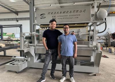 China Wong'S  4000 Pcs/Hr Vacuum Forming Machine 5 By 8 Rotary Tray Forming for sale