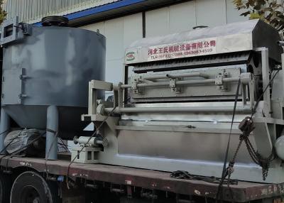 China Paper Carton Recycling 5by8 Small Egg Tray Making Machine Business for sale
