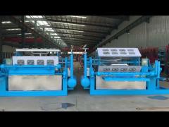2000p/H Egg Tray Packaging Machine 2 Cups 4 Cups Paper Pulp Moulding Machine