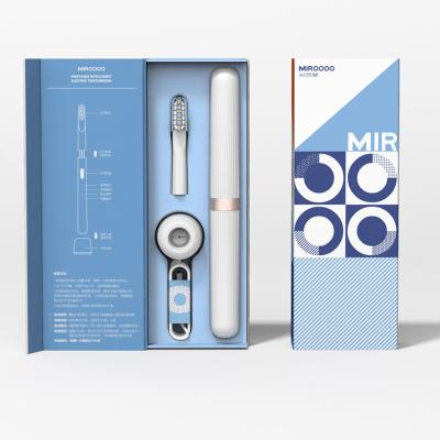 China Etiqueta privada lujoso recargable X1 Sonic Smart cepillo de dientes eléctrico Adulto, cepillo de dientes ultrasónico sónico X1 en venta