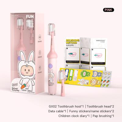 China Kids Electric Toothbrush Waterproof IPX7 Rechargeable 2 Minute Timer, The Best Electric Toothbrush Brand for sale