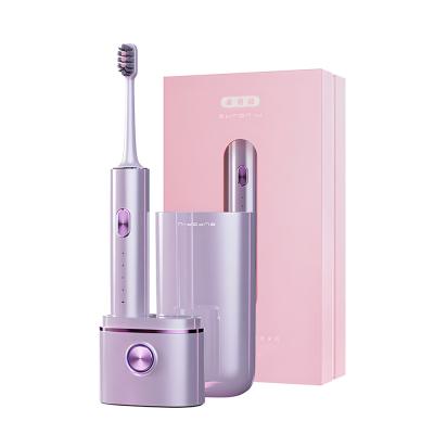 China Wholesale Waterproof Tooth Brush Automatic Wireless Charging Ultrasonic Travel UV Case à venda