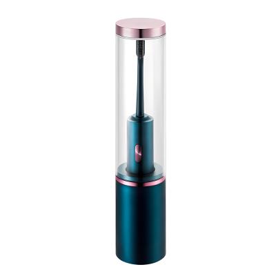 中国 New Design UV 360 Disinfection And Mouthwash 2-In-1 Cup Wireless Charging Adult OEM Sonic Electric Toothbrush 販売のため