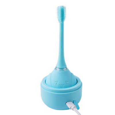 中国 Wireless Charging Sonic Electric Toothbrush With 3D Silicone Brush Head And Smart Timer 販売のため