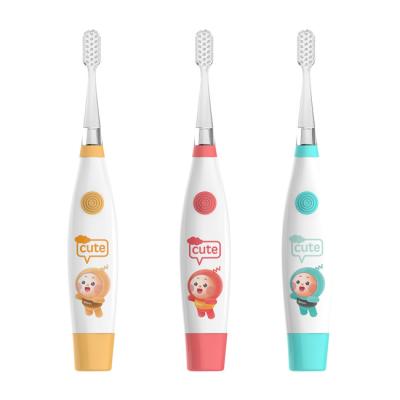 China Kids IPX7 Oral Care Electric Toothbrush Battery Powered With Dupont Nylon Bristle for sale