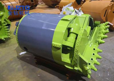 China Rock Drilling Bucket Q345 1 Mete Double Bottom Double Open 1 Year Warranty for sale