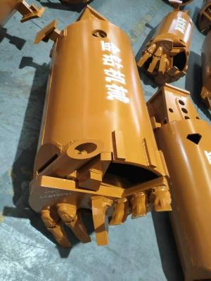 China Q345 Rotary Drilling Bucket Flat Teeth Rock For Building Material for sale