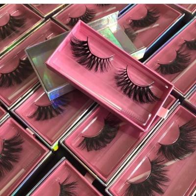 China 10 pairs lightweight hand made 15 pairs 20 pairs factory wholesale price 3d faux mink eyelashes for sale