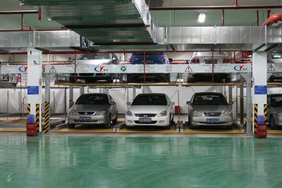 China PSH Model Double Levels Puzzle Parking System Motor Chain Driving 2.2kW for sale