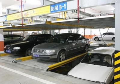 China Pit Lift Sliding Smart Puzzle Car Parking System Basement With CE for sale