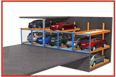 China Electric Horizontal Circulation Auto Parking System For Cars 380V for sale