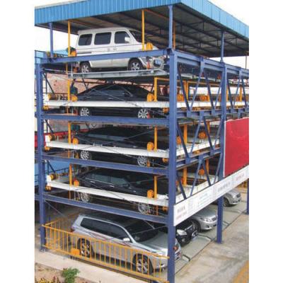 China Modern Large Car Storage Lift Puzzle Car Parking System 16 MPa for sale