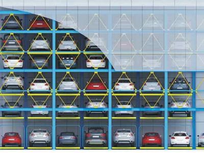 China Sistema de estacionamento automático seguro e confiável com capacidade de elevação de 2700 kg à venda