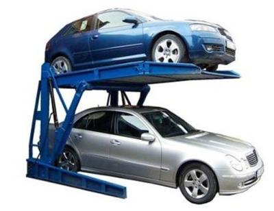 China 2200kg Double Decker Parking System Hydraulic Mini Tilting Car Lift for sale