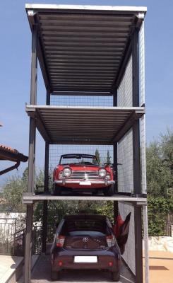 China CE Car Parking Elevator System Hydraulic Triple Stack Car Lift for sale