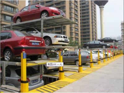 China 3 niveles elevaron el sistema Pit Puzzle Parking System hidráulico del aparcamiento en venta