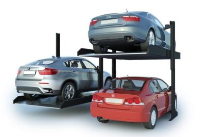 China Two Post Residential Car Parking Lifts Management System 2300kg for sale