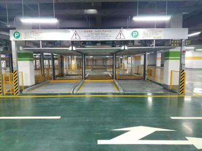 Chine Système de gestion hydraulique de stationnement de véhicule ascenseur de voiture de garage de Chambre de 2 couches à vendre