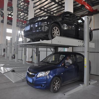 China Galvanized Coating Residential Parking Solutions Stereo Garage Car Park Equipment for sale