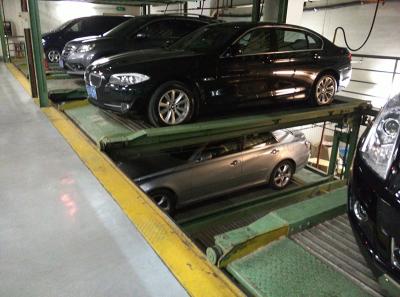 China Hydraulic Underground Car Storage Lift 5 Levels Mechanized Car Parking System for sale