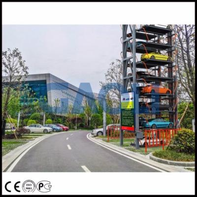 China 8 Cars SUVs Vertical Rotary Parking System PCX Multi Level for sale