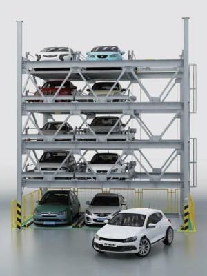 China Chain Drive Commercial Parking Lifts ISO9001 Multilevel Car Parking System for sale