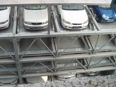 China PSH Horizontal Circulation Parking System 6 Levels Garage Car Elevator Lift for sale