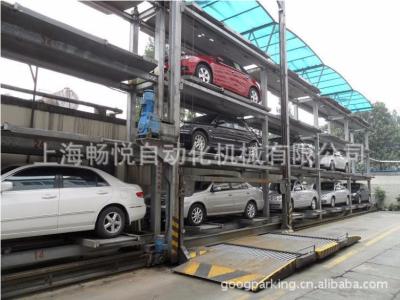 China Hydraulic Stacker Car Parking System Equipment Ground Side Moving for sale