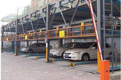 China 4 Level Commercial Parking Lifts 2000kg Pit Puzzle Parking System en venta