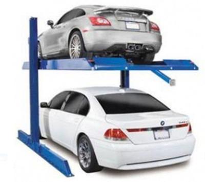China 2 Columns Residential Car Stackers 2000kg Two Level Car Parking System for sale