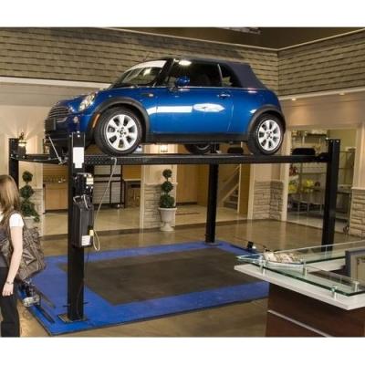 China PJS Residential Car Parking Lifts Four Post 2 Level Parking Lift for sale