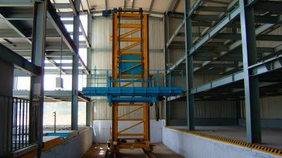 China CE Stacker Car Parking System Lift 5 Layers Steel Structure for sale
