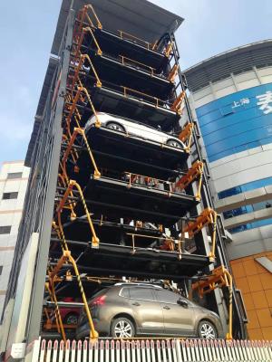 Chine rotatoire vertical entièrement automatisé de voitures du système 8 de stationnement de la voiture 2350kg à vendre