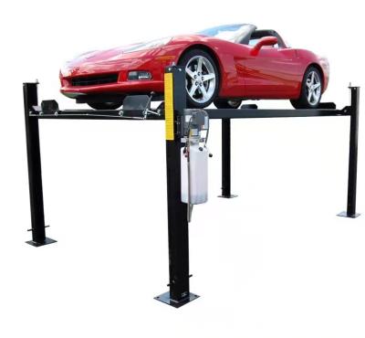 China 3600kg 4 Post Hydraulic Car Lift Two Level Car Park Equipment for sale