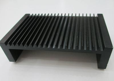 China Black Anodized Aluminium Heat Sink Profiles , Extruded Aluminum Heatsink Radiators for sale