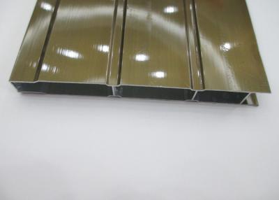 China Electrophoresis Painting Aluminium Sliding Door Profiles Slat , Extruded Aluminum Profiles for sale