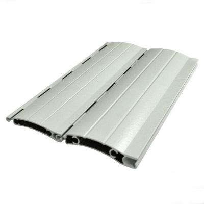 China Thermal Break Rolling Shutter Aluminum door extrusions For Automatic Roller Garage for sale