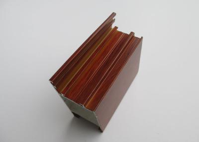 China A extrusão de alumínio dos quadros de porta perfila a certificação ISO9001 terminada madeira do conjunto completo à venda