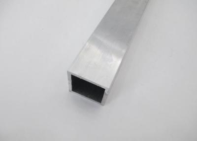 중국 8mm 선반에 의하여 끝나는 양극 처리된 알루미늄 관 사각 환경 친절한 판매용