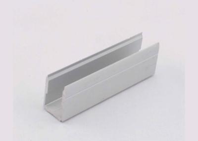 China 6063 T5 Mill Finish Extruded Aluminum Channels Preciously Cutting ISO9001 Certification for sale